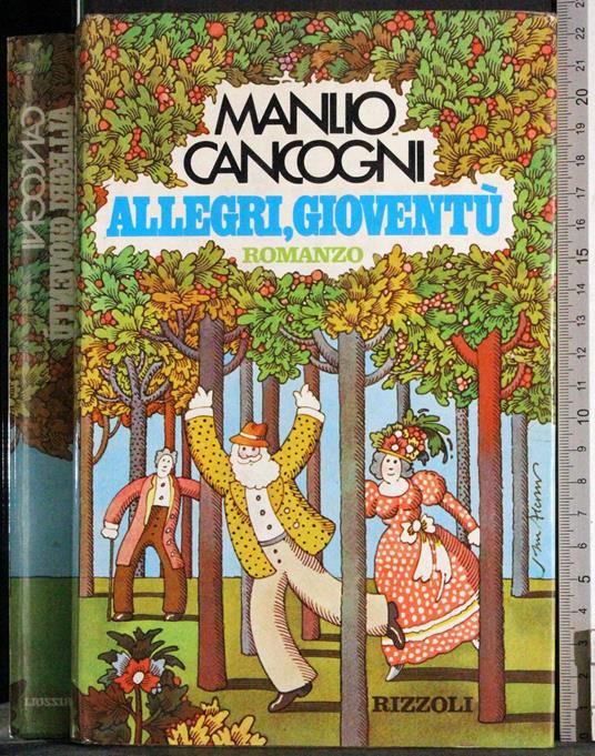 Allegri, gioventù - Manlio Cancogni - copertina