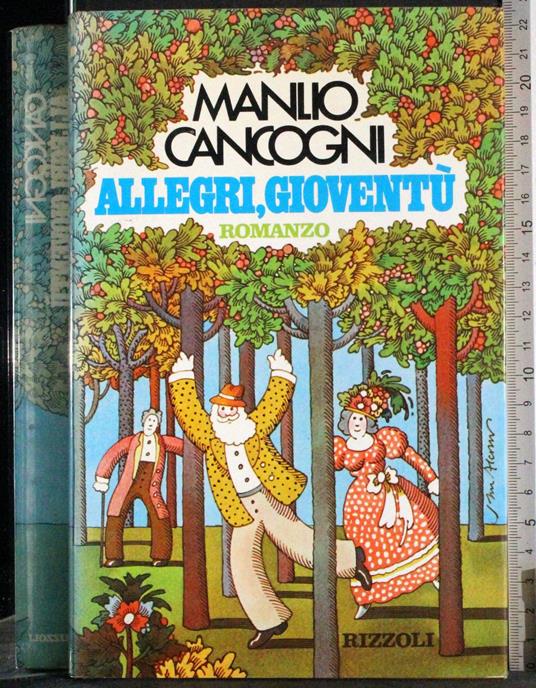 Allegri, gioventù - Manlio Cancogni - copertina