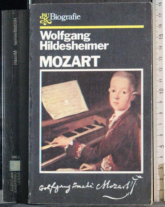 Mozart - Wolfgang Hildesheimer - copertina
