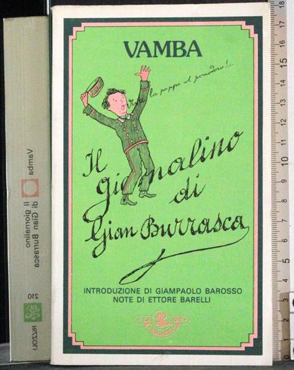 Il giornanlino di Gian Burrasca - Vamba - copertina