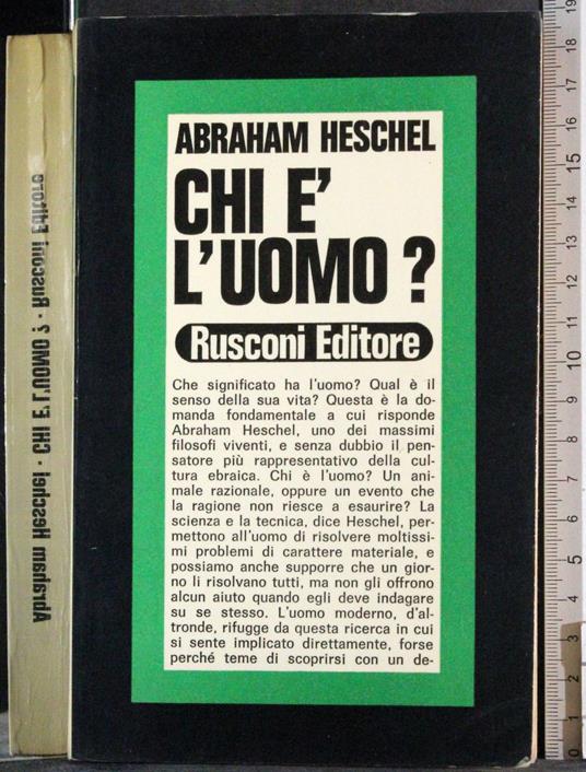 Chi è l'uomo? - copertina