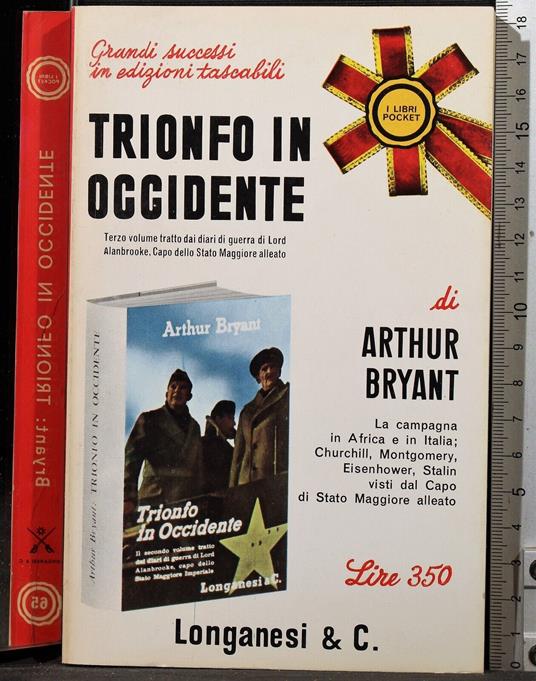 Trionfo in Occidente - Arthur Bryant - copertina