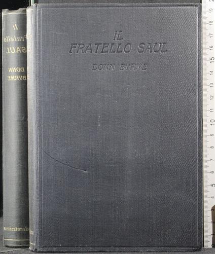 Il fratello Saul - Donn Byrne - copertina