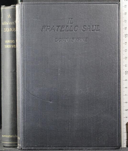 Il fratello Saul - Donn Byrne - copertina