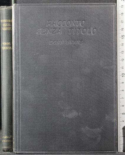 Racconto senza titolo - Donn Byrne - copertina