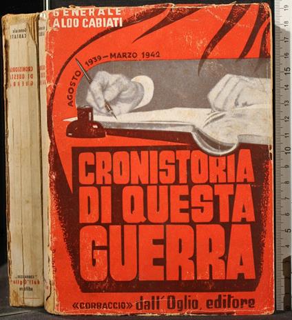 Cronistoria di Questa Guerra - Aldo Cabiati - copertina