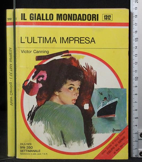 L' ultima impresa - Victor Canning - copertina