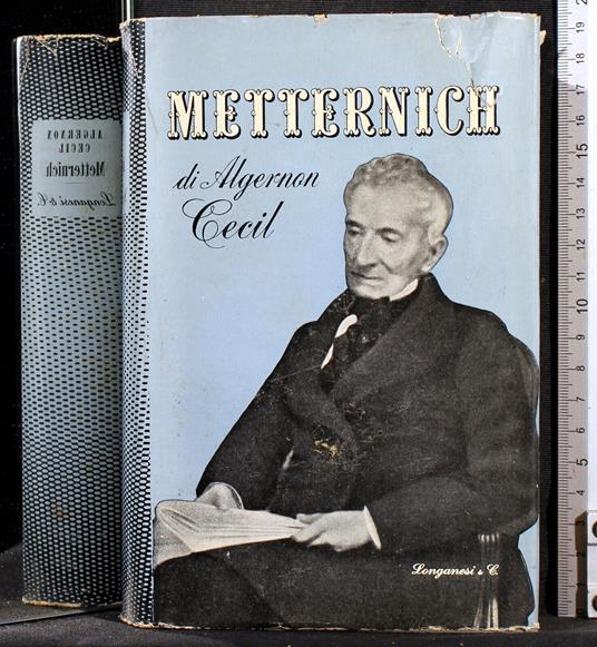 Metternich - Algernon Cecil - copertina