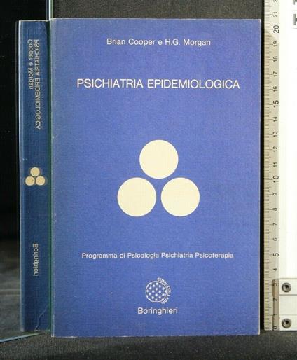 Psichiatria Epidemiologica - Brian Cooper - copertina