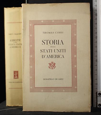 Storia degli Stati Uniti d'America - Thomas Corsi - copertina