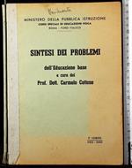 Sintesi dei problemi