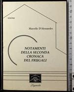 Notamenti della seconda cronaca del Frugali