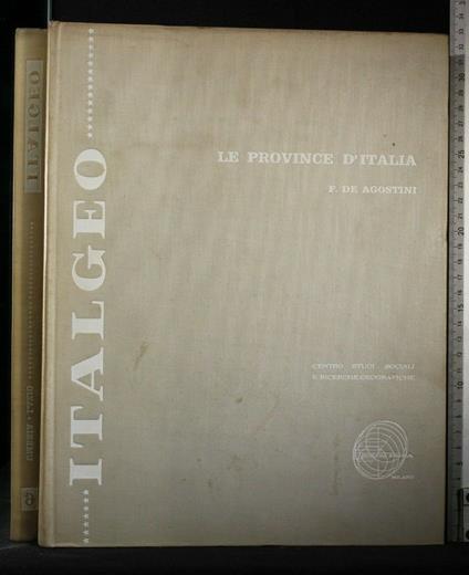 Italgeo Le Province D'Italia Umbria Lazio Vol 6 - Federico De Agostini - copertina
