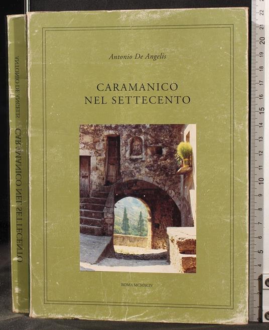 Caramanico nel settecento - Antonio De Angelis - copertina