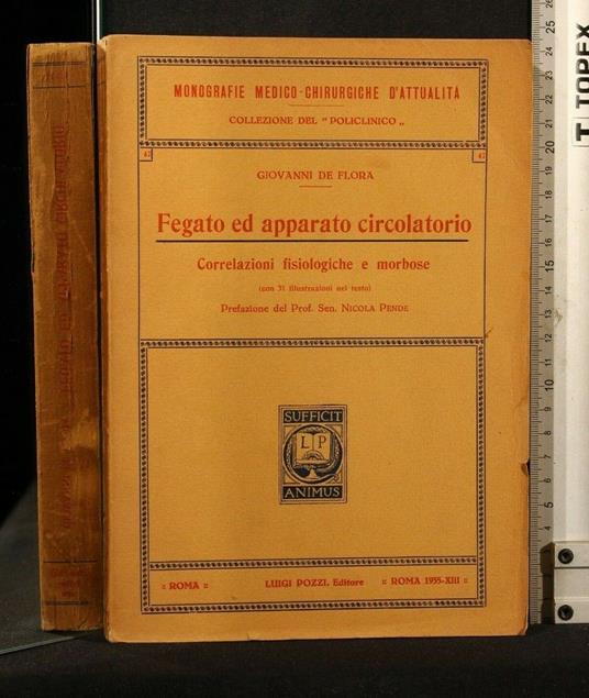 Fegato Ed Apparato Circolatorio - Giovanni De Flora - copertina
