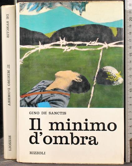 Il minimo d'ombra - Gino De Sanctis - copertina