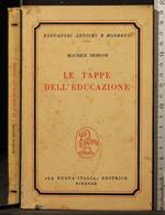 Le tappe dell'educazione