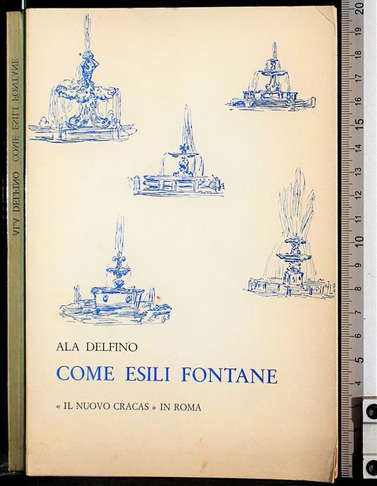 Come esili fontane - Ala Delfino - copertina