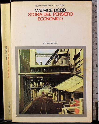 Storia del pensiero economico - Maurice Dobb - copertina