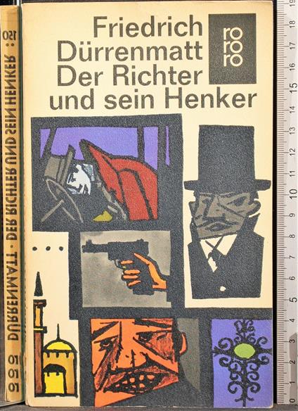 Der Richter und sein Henker - Friedrich Durrenmatt - copertina