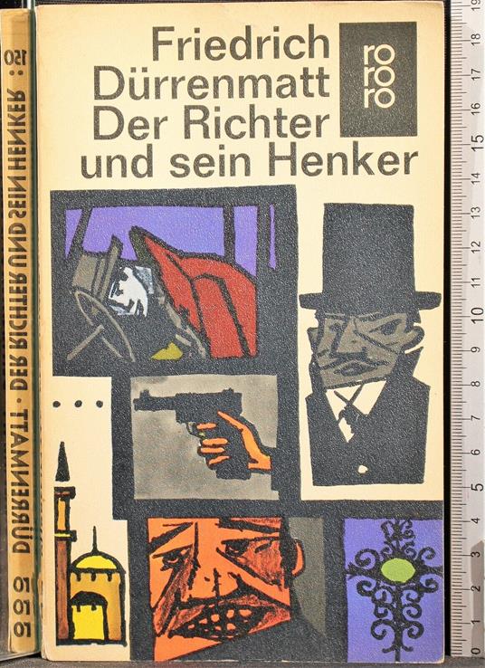 Der Richter und sein Henker - Friedrich Durrenmatt - copertina