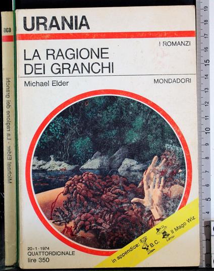 La ragione dei granchi - Michael Elder - copertina