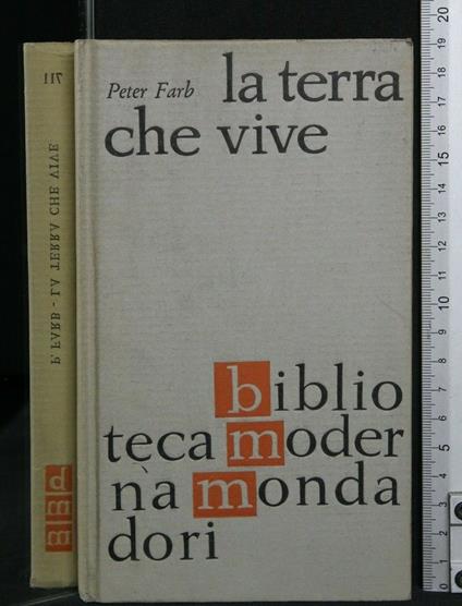 La Terra Che Vive - Peter Farb - copertina
