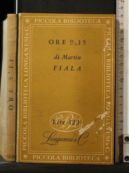 Ore 9,15 - Martin Fiala - copertina