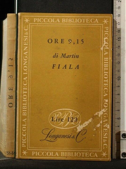 Ore 9,15 - Martin Fiala - copertina