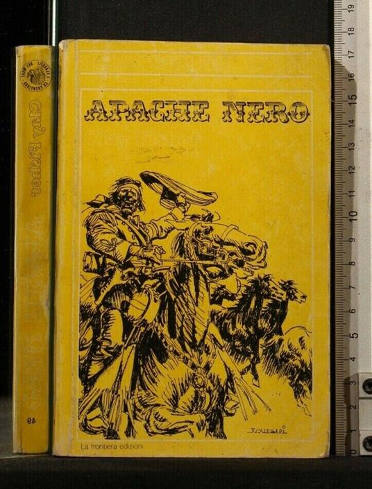 Apache Nero - Clay Fisher - copertina