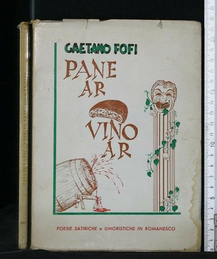 Pane Ar Pane Vino Ar Vino - Gaetano Fofi - copertina