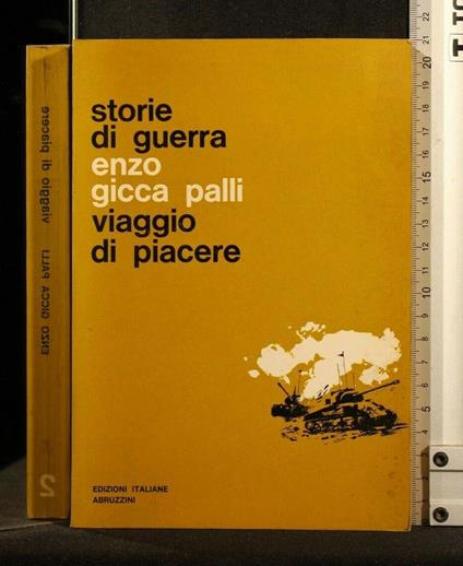 Storie di Guerra - Enzo Gicca Palli - copertina