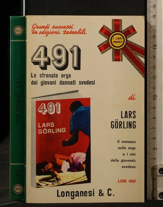 491 Le Sfrenate Orge Dei Giovani Dannati Svedesi - Lars Gorling - copertina