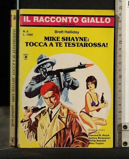 Mike Shayne: Tocca a Te Testarossa! - Brett Halliday - copertina