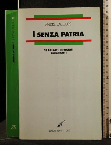 I Senza Patria - André Jacques - copertina
