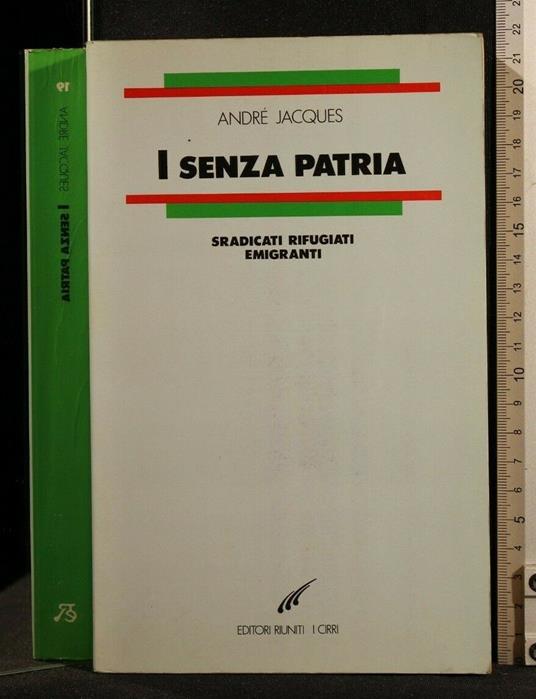 I Senza Patria - André Jacques - copertina