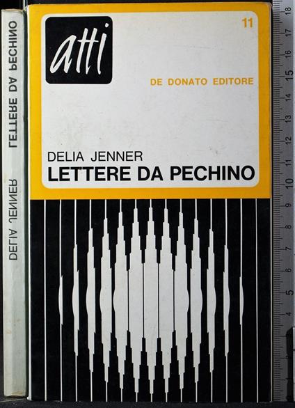 Lettere da Pechino - Delia Jenner - copertina