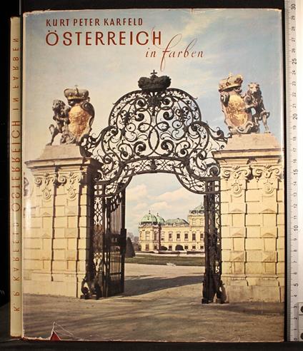 Osterreich in farben - Kurt Peter Karfeld - copertina