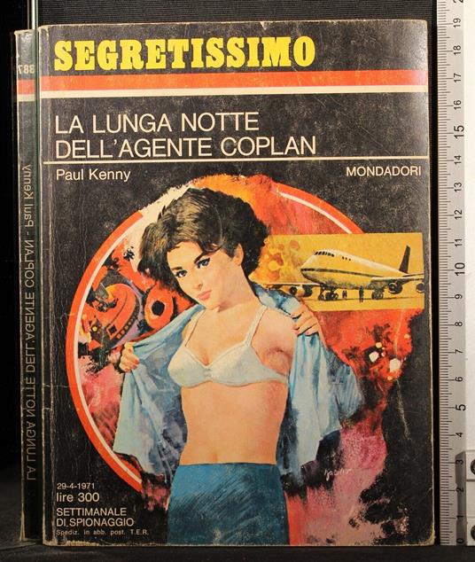 La lunga notte dell'agente coplan - Paul Kenny - copertina