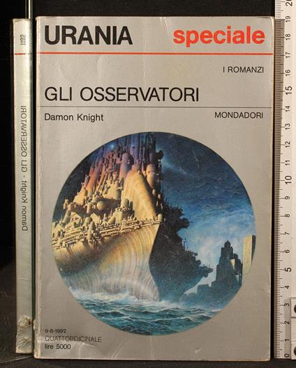 Gli osservatori - Damon Knight - copertina