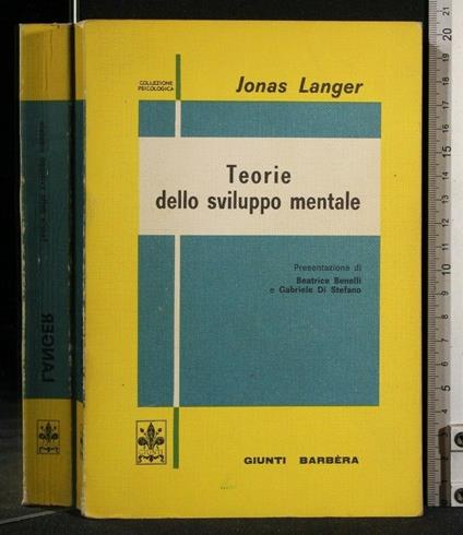 Teorie Dello Sviluppo Mentale - Jonas Langer - copertina