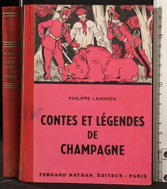 Contes et legendes de champagne - Philippe Lannion - copertina
