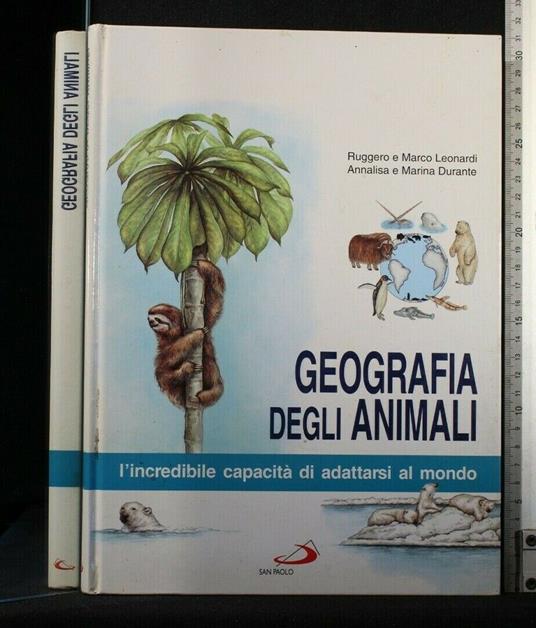 Geografia Degli Animali - Leonardi - copertina