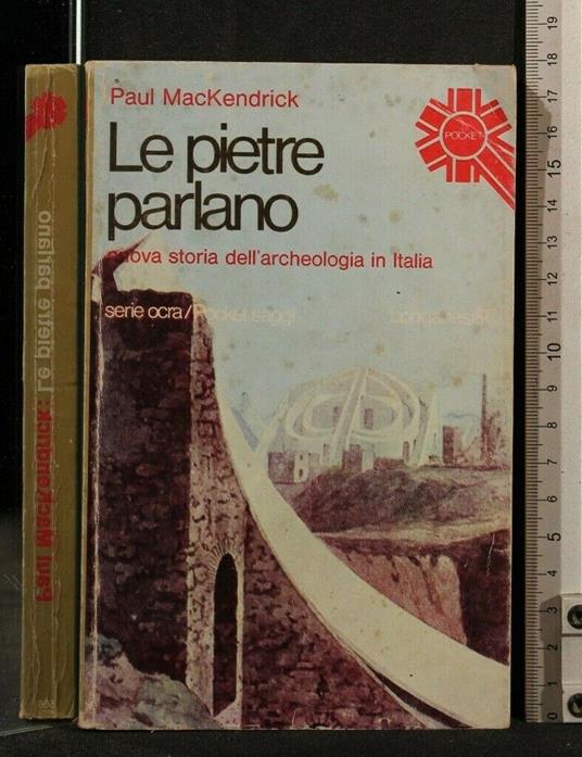 Le Pietre Parlano - Paul MacKendrick - copertina