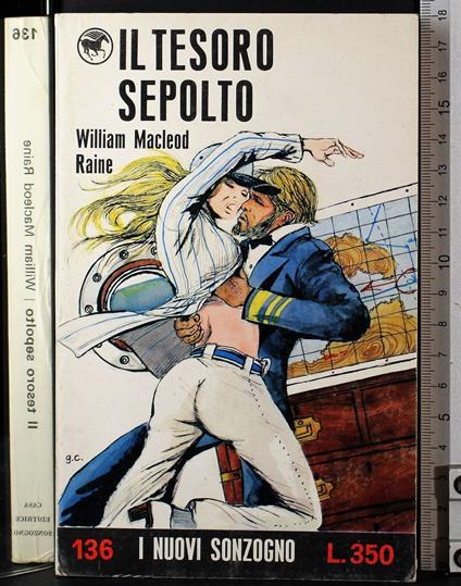 Il tesoro sepolto - William Macleod Raine - copertina