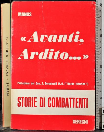 Avanti, ardito. - Manus - copertina