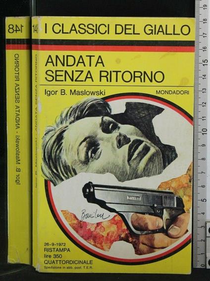 Andata Senza Ritorno - Igor B. Maslowski - copertina