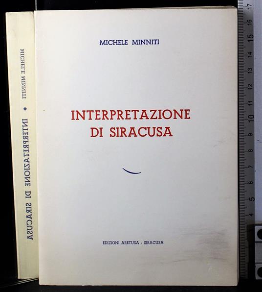 Introduzione di siracusa - Michele Minniti - copertina