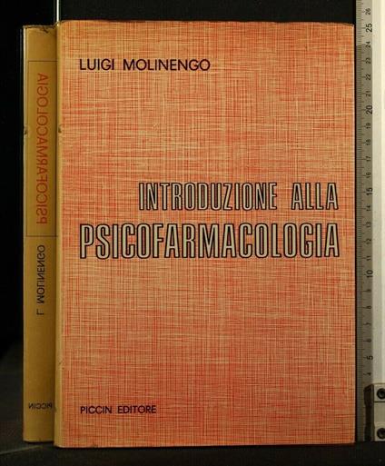 Introduzione Alla Psicofarmacologia - Luigi Molinengo - copertina
