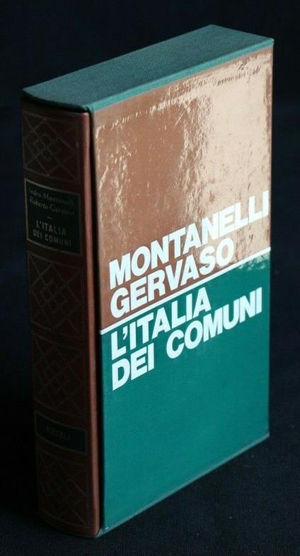 L' Italia Dei Comuni - Montanelli - copertina